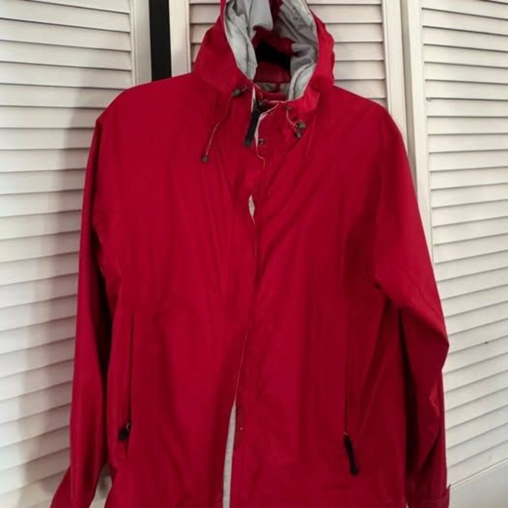 LL Bean Lightweight Hooded Jacket Women's Med PET